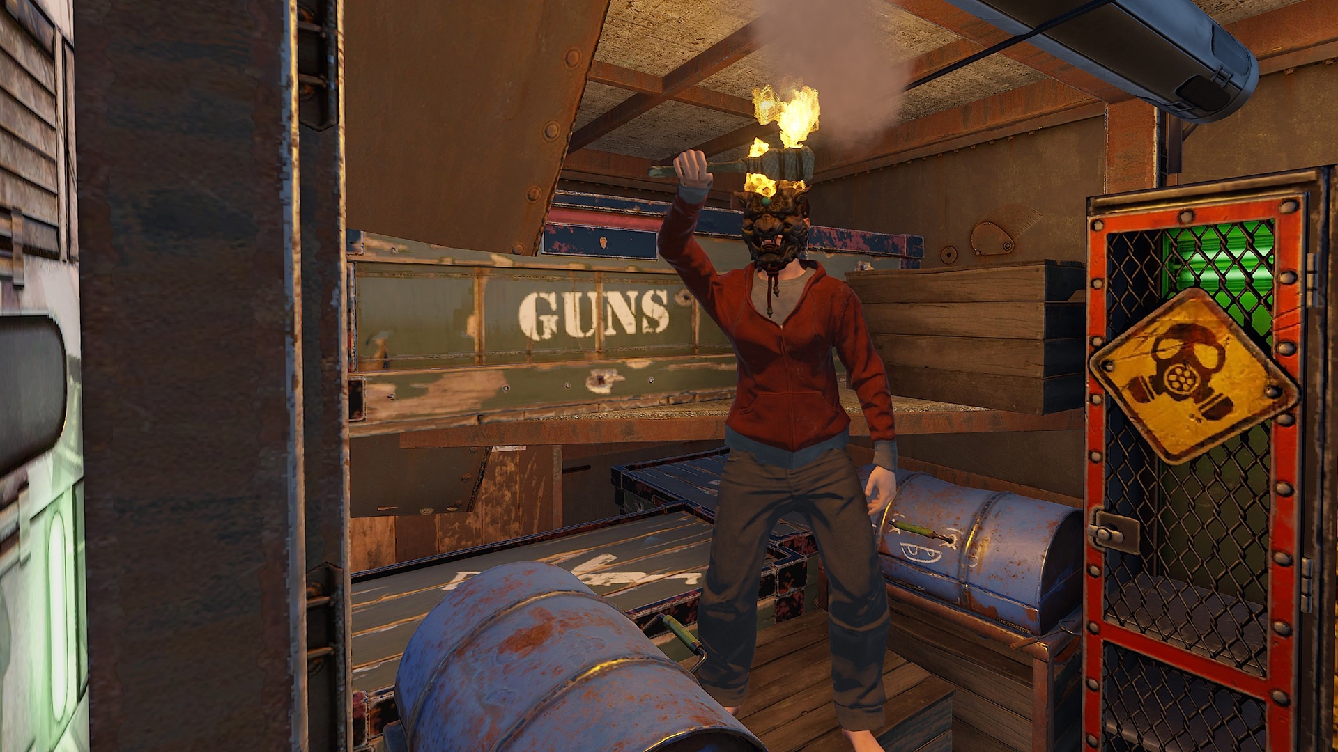 Наслаждайтесь всей добычей, играя в одиночку в Rust